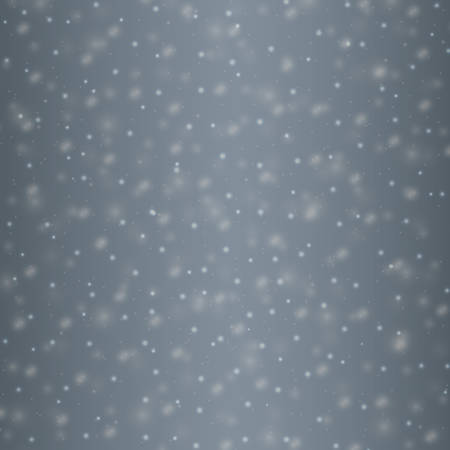 Vector snowfall background. Winter templateのイラスト素材