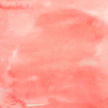 Trendy watercolor texture. Vector watercolor background. Coral painting.のイラスト素材
