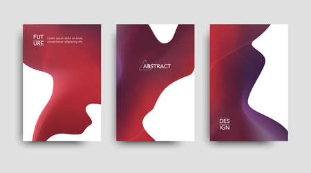 Modern brochure tech abstract pattern.のイラスト素材