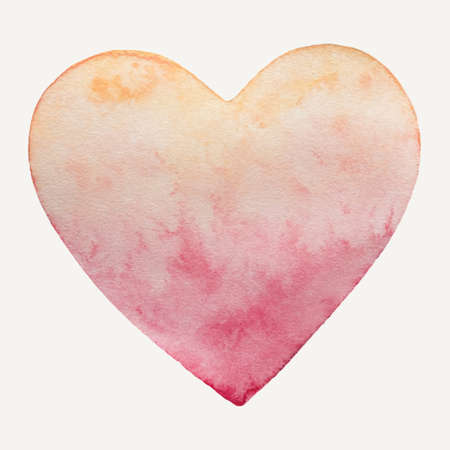 Heart pale pastelの写真素材