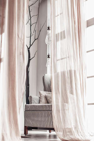interior in boho styleの写真素材