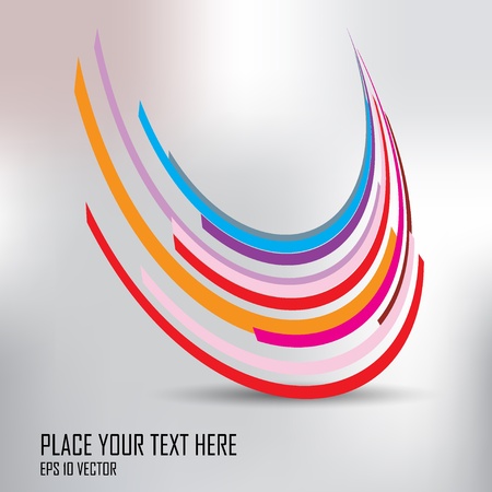 Moving colored backgroundのイラスト素材