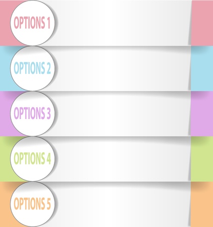 bannerのイラスト素材