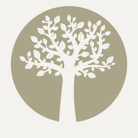 Eco Tree, Vector Illustrationのイラスト素材