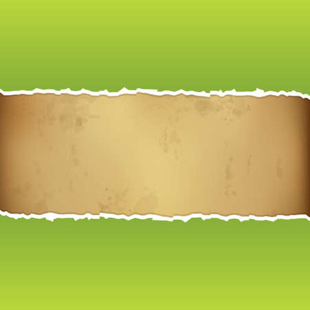 Fragmentary And Old Papers, Vector Illustration     のイラスト素材