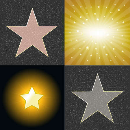 4 Starのイラスト素材