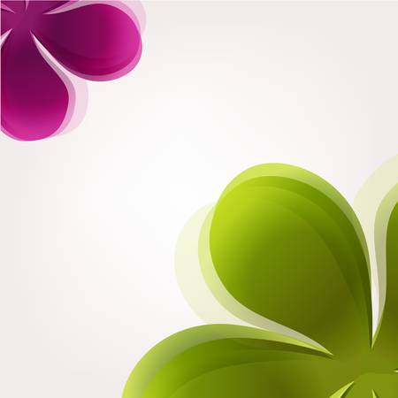 Abstract Flowers.のイラスト素材