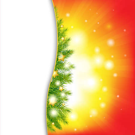 Christmas Background With Starsのイラスト素材