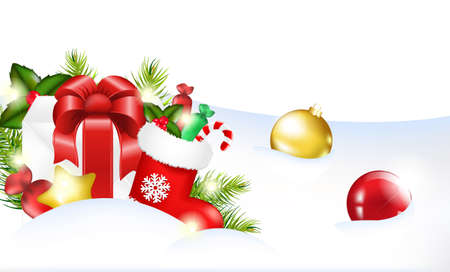 Christmas Template, Vector Illustration
のイラスト素材