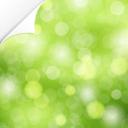 Nature Background With Corner, Vector Backgroundのイラスト素材