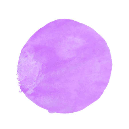 Watercolor Lilac Blot, Vector Illustrationのイラスト素材
