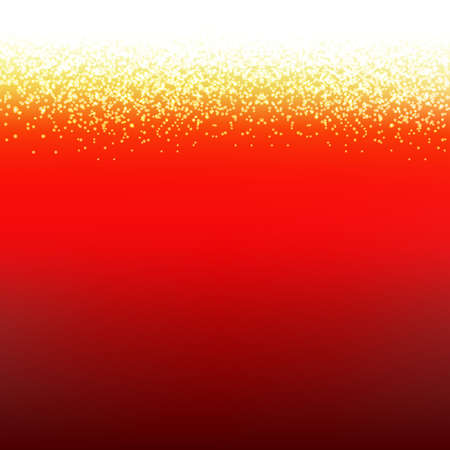 Red Xmas Card With Text With Gradient Mesh, Vector Illustrationのイラスト素材