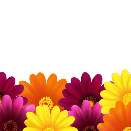 Gerbers border illustrationのイラスト素材