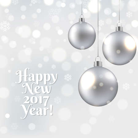Christmas Ball With Gradient Mesh, Vector Illustrationのイラスト素材
