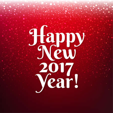 Red Christmas Banner With Gradient Mesh, Vector Illustrationのイラスト素材