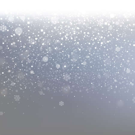 Christmas Banner With Gradient Mesh, Vector Illustrationのイラスト素材