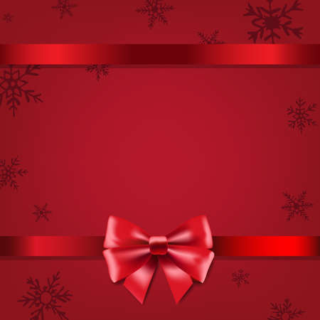 Red ribbons icon.のイラスト素材