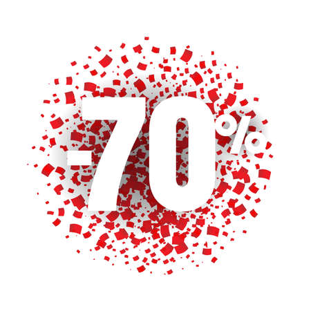 Special Offer Price Sign With Gradient Mesh, Vector Illustration