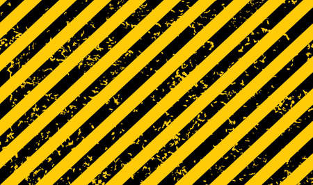 Black And Yellow With Texture, Vector Illustration.のイラスト素材