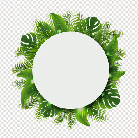 Spring Sale Poster And Flowers Background With Gradient Mesh, Vector Illustrationの写真素材