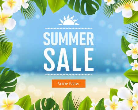 Sale Summer Bannerの写真素材