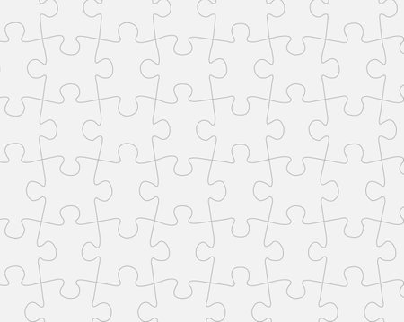 Puzzle Texture And White Background, Vector Illustrationのイラスト素材