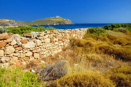 Cape Sounion Athens , Greeceの写真素材
