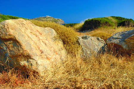 Cape Sounion Athens , Greeceの写真素材