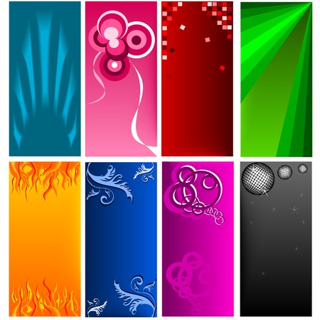 Web bannersのイラスト素材