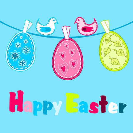 Happy Easterのイラスト素材