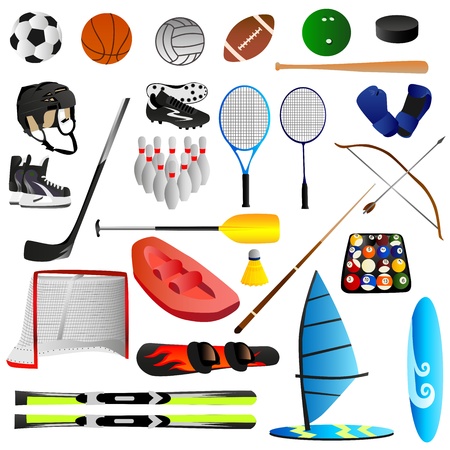 Sports setのイラスト素材