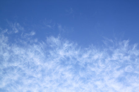 Clouds on blue skyの写真素材
