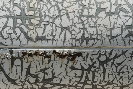 cracked car color as good backgroundの写真素材