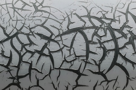 cracked car color as good backgroundの写真素材