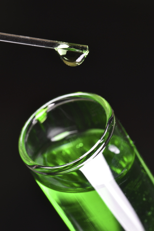 laboratory glassの写真素材