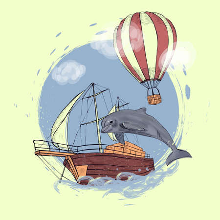 Vacation Design for Travelのイラスト素材