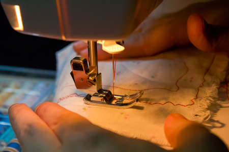 sewing machineの写真素材