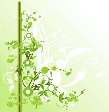  green flower backgroundの写真素材