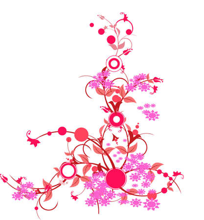  flower with beautiful pink colorの写真素材
