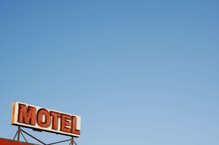 Motel Signの写真素材