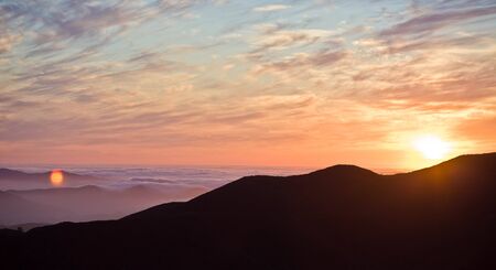 Black Mountainの写真素材