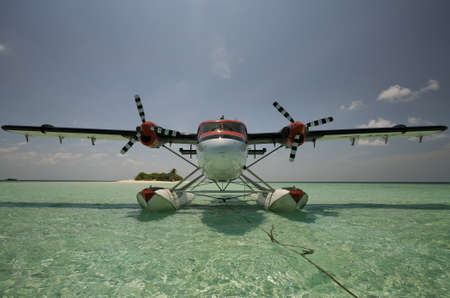 Twin Otter Seaplane On A Picnicの写真素材