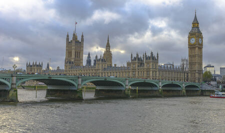 Big Ben and Houses of Parliament at sunset, London, UK