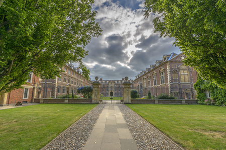St Catharine's College at Cambridge University, Englandのeditorial素材