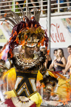 VitÃ³ria, Brazil - February 2011 - People Celebrating the Carnaval.