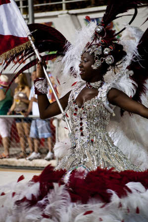 VitÃ³ria, Brazil - February 2011 - People Celebrating the Carnaval.