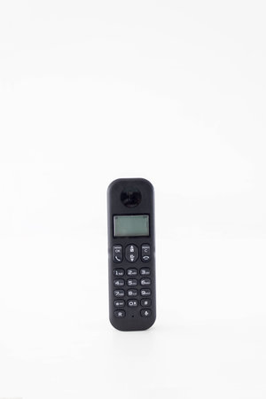 Isolated Wireless Office Phoneの写真素材