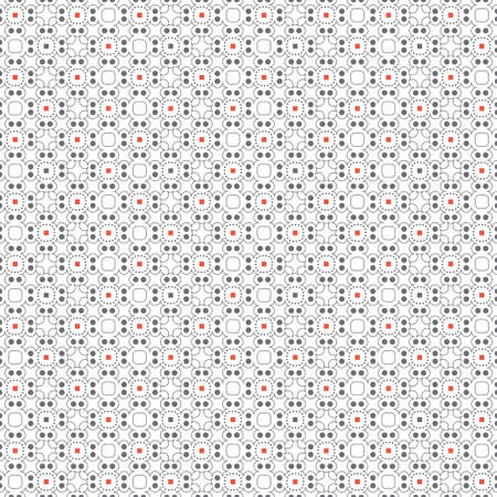 Seamless geometric pattern of dots and ovals. Endless texture of rounded shapes. Abstract background.Surface for textiles, paper, wallpaper, industrial items.Vector illustration.のイラスト素材