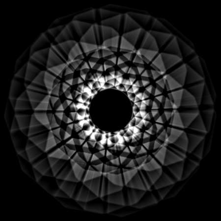 lens flare patternの写真素材