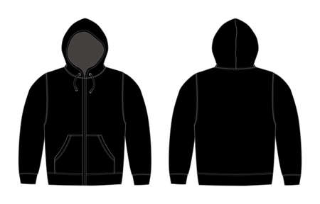 Hooded sweatshirt icon.のイラスト素材